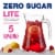 Kroger® Lite Zero Sugar Raspberry Lemonade Instant Drink Mix Packets Perspective: back