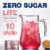 Kroger® Lite Zero Sugar Pink Lemonade Instant Drink Mix Packets Perspective: back