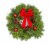 Bloom Haus Assorted Ultra Premium Decorated Outdoor Holiday Wreath Perspective: back