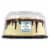 Bakery Fresh Goodness Double Layer Red Velvet Cake with Cream Cheese Icing Perspective: back