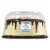 Bakery Fresh Red Velvet Cake with Cream Cheese Icing Perspective: back