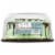 Bakery Fresh Goodness Double Layer Mint Chocolate Cake with Buttercreme Frosting Perspective: back