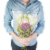 Bloom Haus™ Dozen Rose Bunch - White Perspective: back