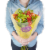 Bloom Haus™ Classic Rose Bouquet - Orange Perspective: back