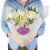Bloom Haus™ 12 Plus Rose Bouquet - White Perspective: back