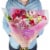 Bloom Haus™ 12 Plus Rose Bouquet - Hot Pink Perspective: back