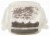 Bakery Fresh Chocolate Cake with Vanilla Whipped Icing Perspective: back