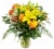 Bloom Haus™ Large Vase Trinity Floral Arrangement Perspective: back