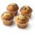 Bakery Fresh Chocolate Chip Muffins Perspective: back