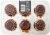 Bakery Fresh Goodness Halloween Monster Bot Chocolate Peanut-Free Cupcakes Perspective: back