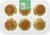 Bakery Fresh Goodness St. Patrick's Day White Cupcakes Perspective: back