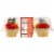 Bakery Fresh Goodness White & Chocolate Pride Cupcakes Perspective: back