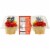 Bakery Fresh Goodness White & Chocolate Pride Cupcakes Perspective: back