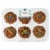 Bakery Fresh Goodness Chocolate Whipped Cream Cupcakes Perspective: back