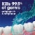 Kroger® Antiseptic Mouthwash Blue Mint with Gingivitis + Plaque Control Perspective: back