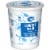 Kroger® Plain Lowfat Yogurt Tub Perspective: back