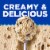 Kroger® Deluxe Jammed Chocolate Chip Cookie Dough Frozen Dairy Dessert Pint Perspective: back