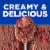 Kroger® Deluxe Chocolate Cherry Nut Truffle Ice Cream Tub Perspective: back