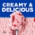 Kroger® Deluxe Strawberry Ice Cream Tub Perspective: back