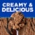 Kroger® Deluxe Chocolate Cookie Crumble Ice Cream Perspective: back