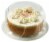 Bakery Fresh Pumpkin Spice Cake with Cream Cheese Icing Perspective: back