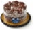 Bakery Fresh Oreo Cake Perspective: back
