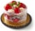 Bakery Fresh Strawberry Cake Perspective: back