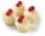 Private Selection® White Cake Cream Cheese Icing Raspberry Filled Cupcake Perspective: back
