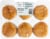 Bakery Fresh Goodness Boston Cream Custard Filled Mini Donuts Perspective: back