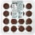 Bakery Fresh Candy Cane Sprinkle Brownie Bites Perspective: back