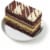 Private Selection® 3-Layer Tuxedo Mousse Cake Slice Perspective: back