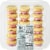 Bakery Fresh Valentine's Vanilla Pink Mini Frosted Cookies Perspective: back
