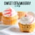 Bakery Fresh Strawberry Shortcake Mini Cupcakes Perspective: back