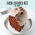 Bakery Fresh Chocolate Pudding Cake Slice Perspective: back