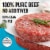 Kroger® 93/7 Ground Beef Patties Perspective: back