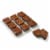 Private Selection® Caramel Ganache Brownie Bites Perspective: back