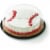 Kroger® Yellow Baseball Cake with Buttercream Icing Perspective: back