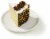 Bakery Fresh Graduation White Cake Perspective: back