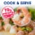 Kroger® Extra Large Raw Shrimp Peeled and Deveined Tall Off Perspective: back