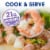 Kroger® Small Shrimp Raw Peeled & Deveined Tail Off Perspective: back