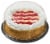 Bakery Fresh Raspberry Cream Crunch Cake Perspective: back