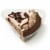 Bakery Fresh Fudge Brownie Ice Cream Cake Slice Perspective: back