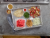 Prep+Pared Meal Kit Mini Meatloaves + Homemade Tomato Glaze with Garlic Smashed Potatoes Perspective: back