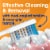 Kroger® Gem Grip® Diamond Head Toothbrush with Medium Bristles Perspective: back