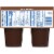 Kroger® Chocolate Pudding Snacks Perspective: back