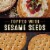 Private Selection® Sesame Entertainment Wheat Crackers Perspective: back