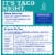 Kroger® Jumbo Original Taco Shells Perspective: back