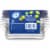 Kroger Home Sense Square BPA-Free Plastic Snap Seal Food Storage Container - 5 pack Perspective: back