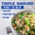 Kroger® Leafy Romaine Salad Bag Perspective: back