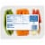 Kroger® Snack Tray with Carrots Peas & Apples Perspective: back